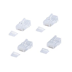 Rj 45コネクタ より線 超フラットケーブル用 サンワサプライ Misumi Vona ミスミ 4969887751732