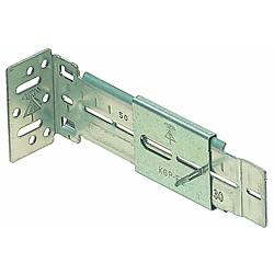 軽量間仕切り用 調整固定バー （スライド金具付） KGP-130EZ