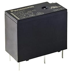 Panasonic リレー, SPNO, 5V dc, 125 Ω