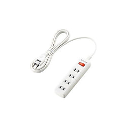 雷ガードタップ（一括スイッチ付） T-K3A-2625WH