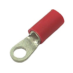 銅線用絶縁被覆付丸形圧着端子RAA／RAV（ストレート形）
