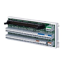 ACサーボ MR-J5/J4用スプリングクランプ式汎用インタフェースアンプ用中継端子台