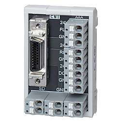 ACサーボ MR-J5/J4用スプリングクランプ式メカ信号端子台
