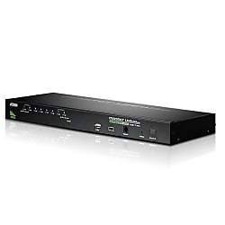 PS／2-USB VGA KVMスイッチ（デイジーチェーンポート搭載、USBデバイス対応）
