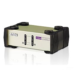 2ポート PS／2-USB VGA KVMスイッチ