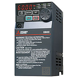 汎用インバータ FREQROL-E800シリーズ 標準仕様品 FR-E820-0.2K-1