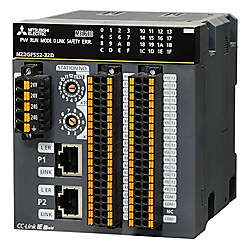 CC-Link IEフィールドネットワーク安全機能付きリモートI/Oユニット NZ2GFSS2-8D
