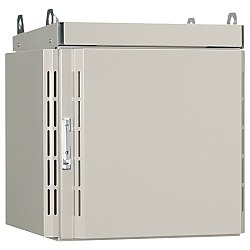 RCP-Y 屋外用熱対策通信キャビネット（ポール用・19インチヨコ置きタイプ・ファン仕様）