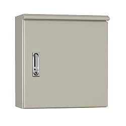 ORZ形屋外用キャビネット（水切構造、防塵・防水パッキン付）木製基板付 ORZB20-716-1