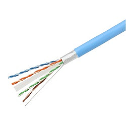 CAT6A F/UTP 一括遮蔽シールドケーブル 10GBASE-T対応