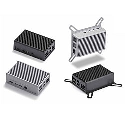 Raspberry Pi 4B 専用 ヒートシンクケース RPHシリーズ RPH-4B-FN-S