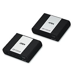 4ポート USB 2.0 Cat5エクステンダー（最大100m延長）