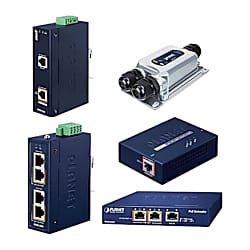 産業用PoEスプリッター・インジェクター・エクステンダー IPOE-260