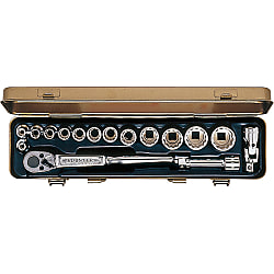 Socket Wrench Set (Hexagonal and 12-Sided Type)