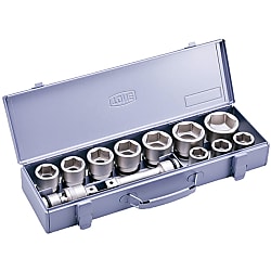 Socket Set for Impact Wrenches (Metal Tray Case Type) NV6102 NV6102