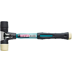 Rubber plastic hammer No.72 0.5 lb - 2 lbs