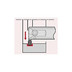 内径溝入れ加工用バイトTungCut CTIR／L形