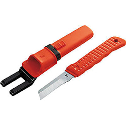 Knife for Electrical Work (Rubber Grip Type)