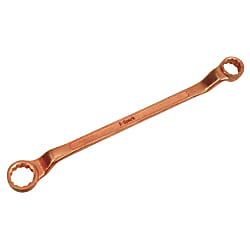 Non-Sparking Box End Wrench - Double-Sided Offset Wrench, 60 Degree, CBMM