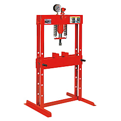 Gantry type corrective hydraulic press (manual operation)