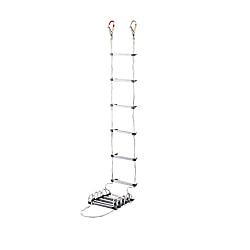 AP-5 | 避難用ロープはしご 蛍光避難梯子 幅 314mm 長さ 3.9～8.5m 