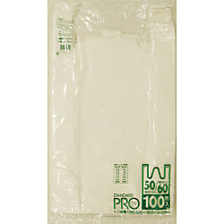 Plastic bag milky white