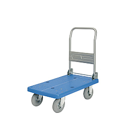 Y-series plastic hand truck with foldable handle