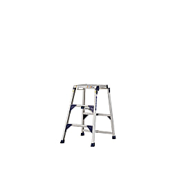 Stainless Steel Floor Standing Stepladder Indoor LXF Folding Steps Household Folding 3-Step Stool Heavy Duty Non-Slip Ladder 