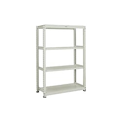 中量ボルトレス棚 M3型 （300kgタイプ､高さ1800mm､4段タイプ）