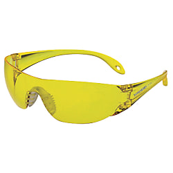 JIS Protective Glasses, Single Lens Type, LF, Yellow/Clear/Smoke LF-103