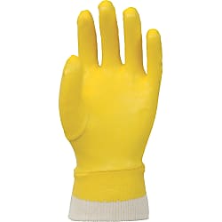 Nitrile Rubber Gloves, No.620 Industrial Protective Gloves Nitrile Jersey (Knitted Back) NO620LL