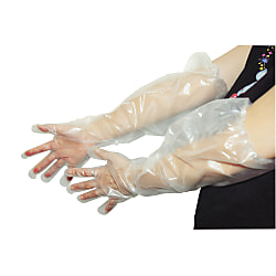Polyethylene Gloves, Long Type, 30 Gloves Thickness (mm) 0.09