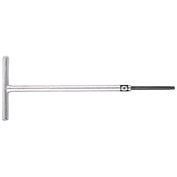 T-Shape Ball End Hex Key - 2.5mm to 8mm, 620 Series