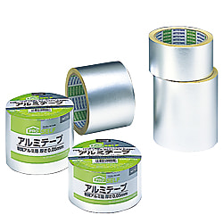 アルミテープツヤなし粘着力18.7N/20mm J3130/J3140/J3150
