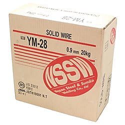 ソリッドワイヤ（軟鋼・490～550MPa級高張力鋼用） YM-28
