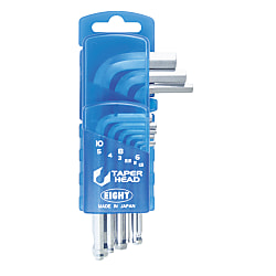 Tapered Head® L-Shape Hex Key Set - Available in 7 or 9 Piece Sets