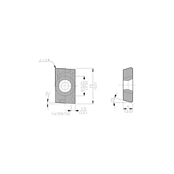 プロエンドミル適用チップ