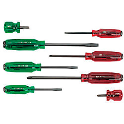 Resin handle screwdriver set (Penetration, magnet included) TPMD18