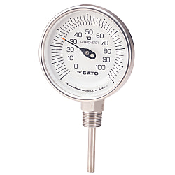 Bi-metal Thermometer (Vertical Type) BM-S-90S-3