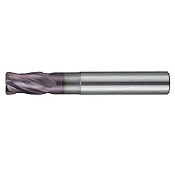 高硬度用スクエアエンドミル レギュラ 4枚刃 コーナーR GF300T 3361 3361-016.000