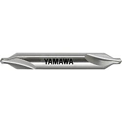 弱ねじれ溝A形60°超硬センタ穴ドリル C-CD-S