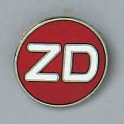 バッジ「ＺＤ」