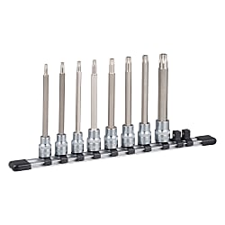 Long Torx Socket Set (Extra Strength Type / with Holder) HTX308L HTX308L