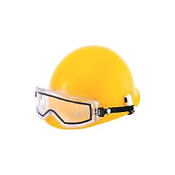 セーフティゴーグル（ヘルメット取付式）