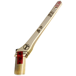 Shirohato Hockey Stick Brush for Synthetic Resin Paint, White Brush, Thick 101545-0020