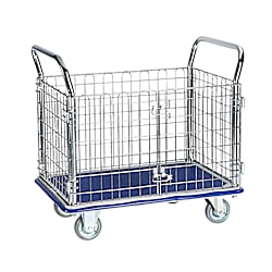 観音扉型金網台車