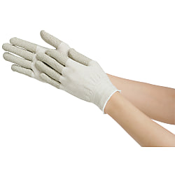 制電ラインフィット手袋 A0150 L・M・S グレー 型番：A0150L