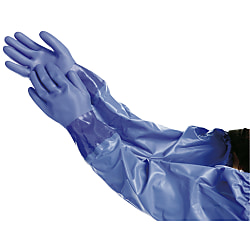 Oil-Resistant Vinyl Gloves with Arm Cover NO695 NO695-M