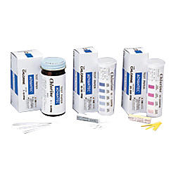 クロール試験紙 10～50ppm・25～200ppm（300枚）