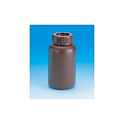 広口瓶 PE製 茶褐色 50ml～10L